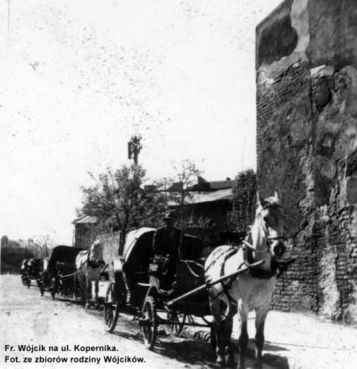 Franciszek W&oacute;jcik na ul. Kopernika